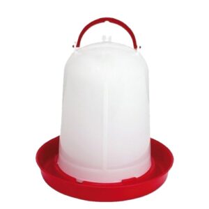 Abreuvoir plastique 10l rouge