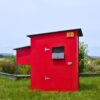 poulailler en bois14 poules Alto rouge