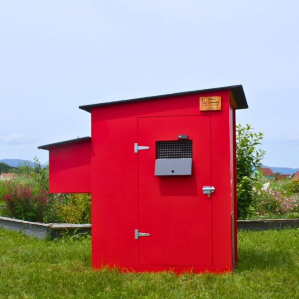 poulailler en bois14 poules Alto rouge