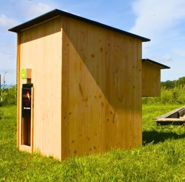poulailler en bois 14 poules Alto avec portier