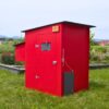 poulailler 14 poules Alto rouge en bois