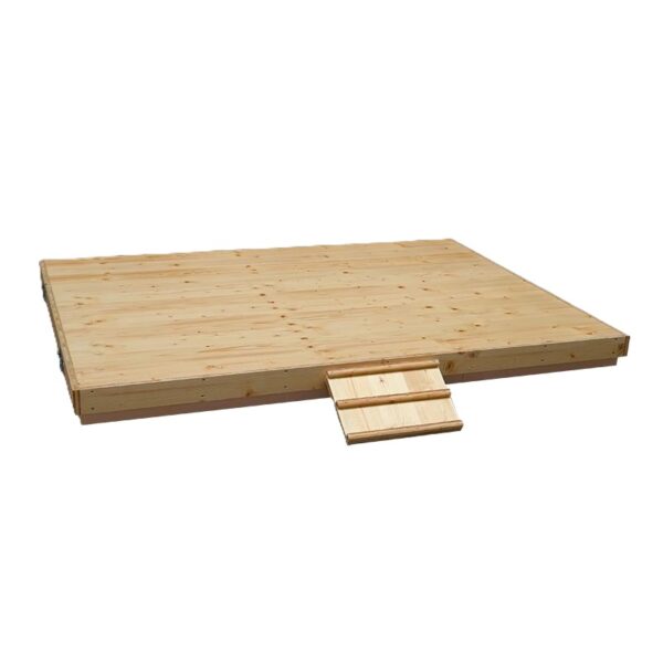 Ilot flottant double pour les canards bois