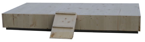 Ilot flottant simple pour canard bois