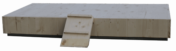Ilot flottant simple pour canard bois