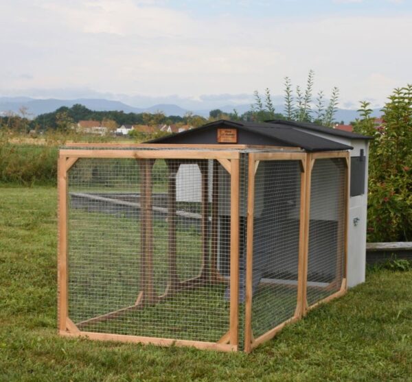 Poulailler parc 6 poules Mika