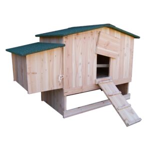 Poulailler en bois pour 6 poules Piou4