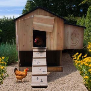 Poulailler 4 ou 5 poules Lina