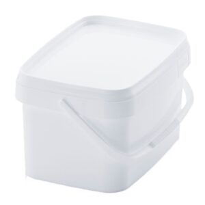 seau rectangulaire plastique 2kg