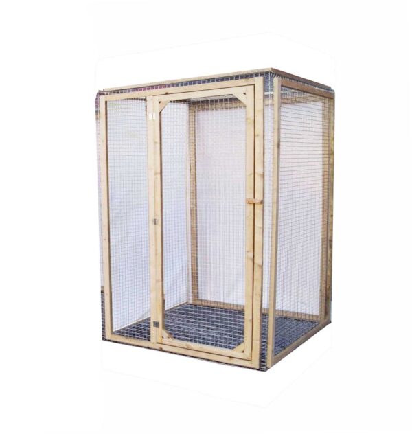 enclos poules en bois douglas 150/100