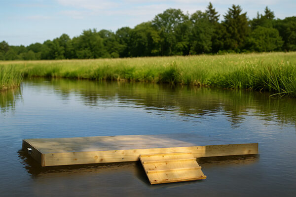 Îlots flottants pour canards