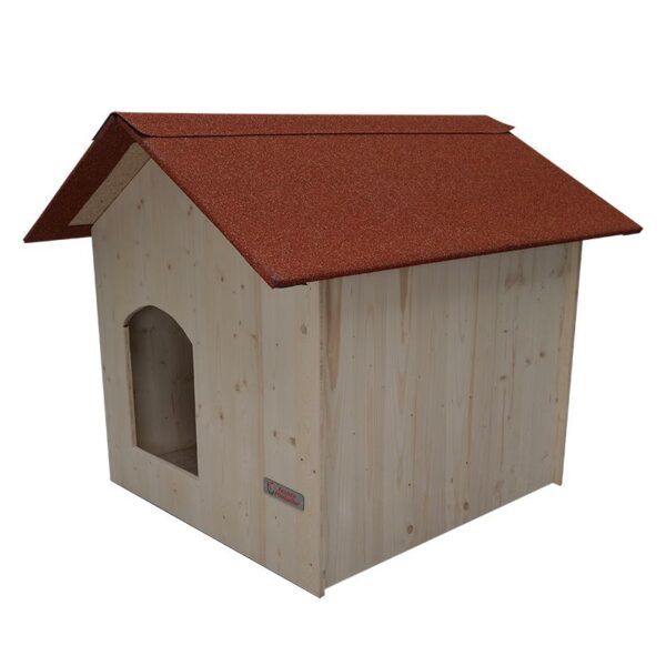 niche pour chiens en bois