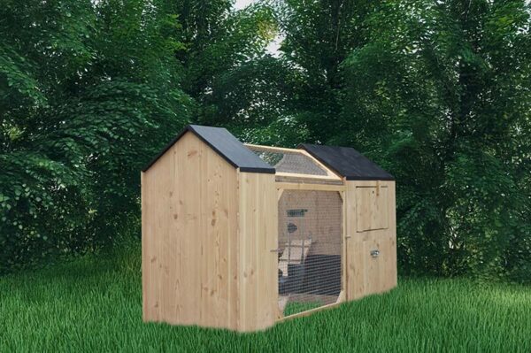 Poulailler Lina Contemporain pour 4 à 5 poules – Image 3